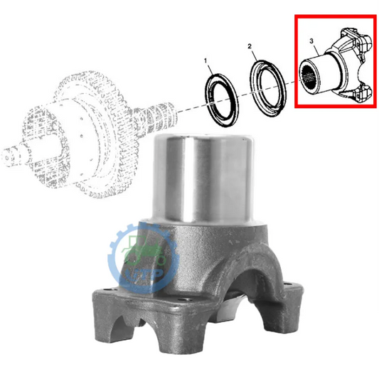 John Deere - AT326544 Universal Joint Yoke