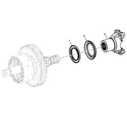 John Deere - AT326544 Universal Joint Yoke