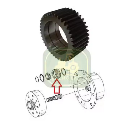 Brand New Planetary Gear L79728 L110237 fits for John Deere 210C 300D 310D Loader 6100