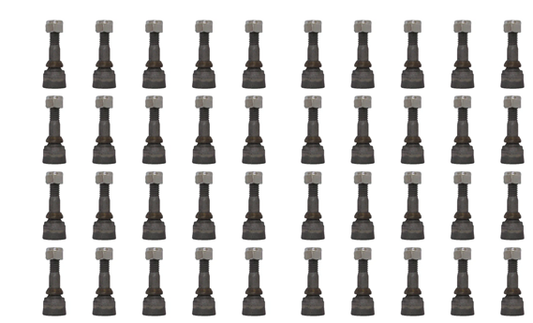 40 Pieces Stump Grinder Teeth Aftermarket Replacemen For 500 Stump Grinder Teeth