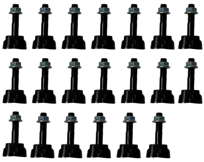 20 Pcs Aftermarket Stump Grinder Teeth Fits Vermeer® Yellow Jacket®
